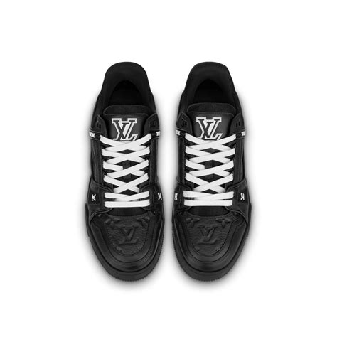louis vuitton trainer black monogram